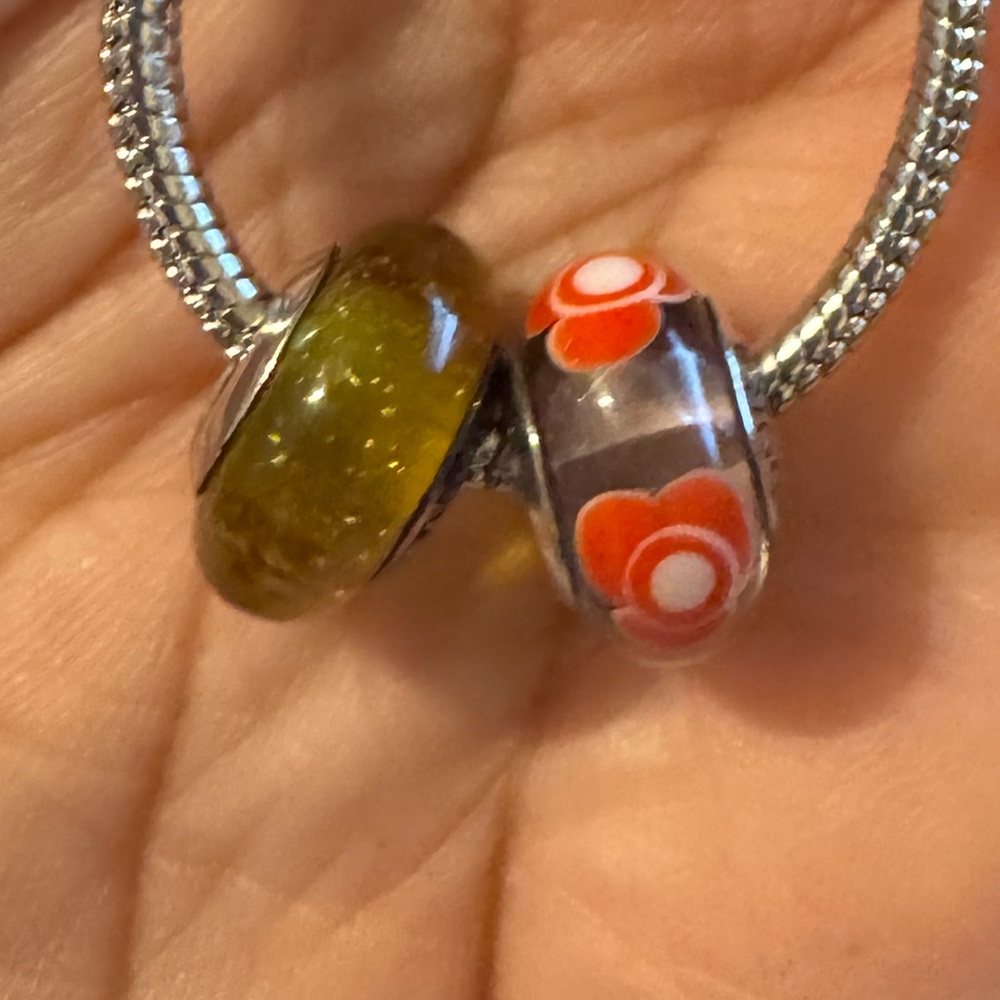2pc Pandora Marano Charm Bundle